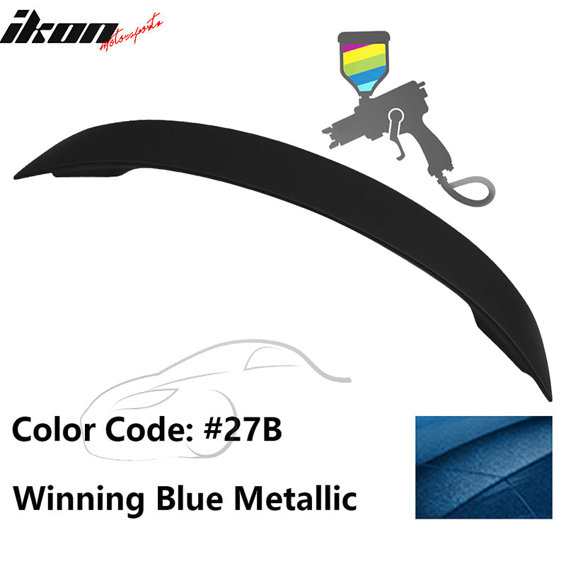 2010-2013 Mazda 3 Sedan OE Style Unpainted Rear Spoiler Wing ABS