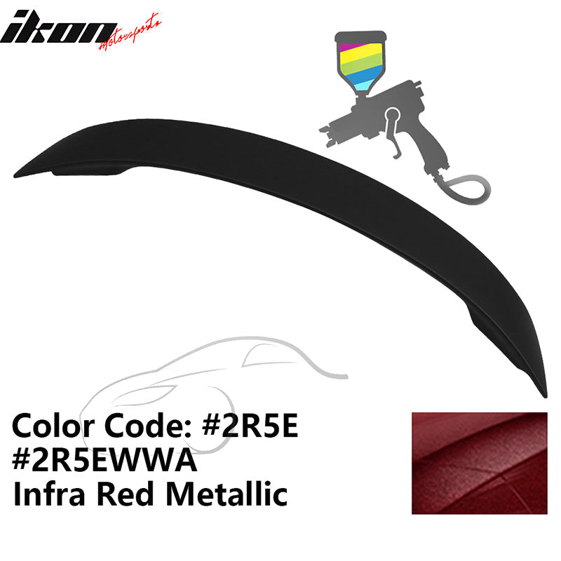 2010-2013 Mazda 3 Sedan OE Style Unpainted Rear Spoiler Wing ABS
