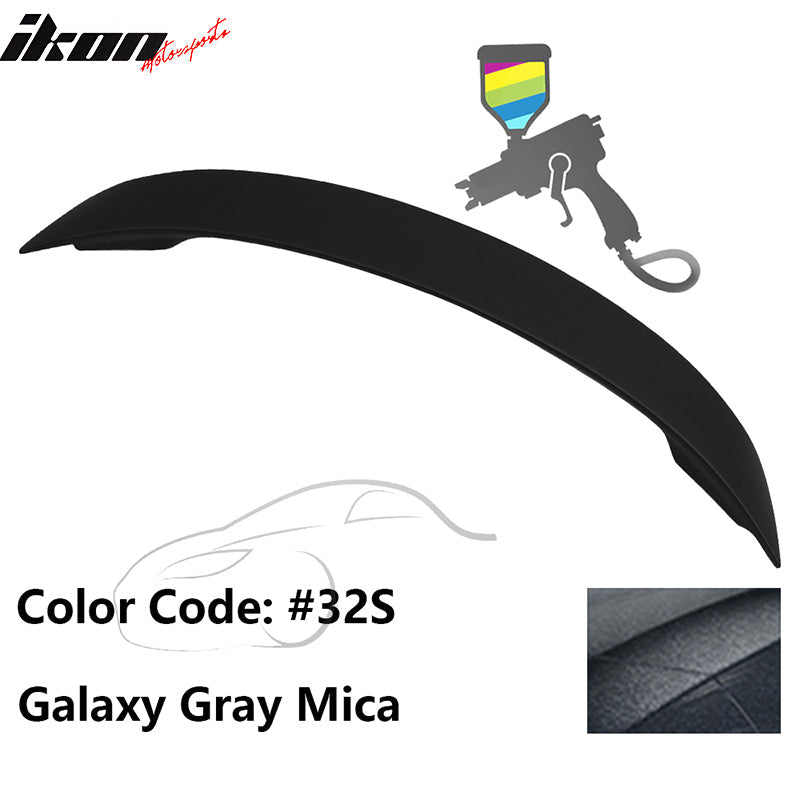 2010-2013 Mazda 3 Sedan OE Style Unpainted Rear Spoiler Wing ABS
