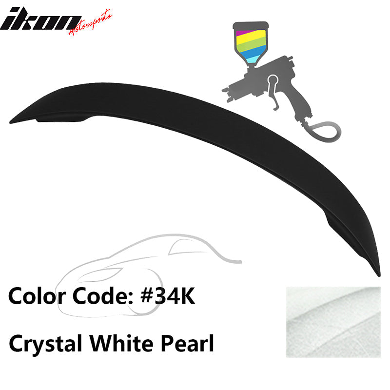 2010-2013 Mazda 3 Sedan OE Style Unpainted Rear Spoiler Wing ABS