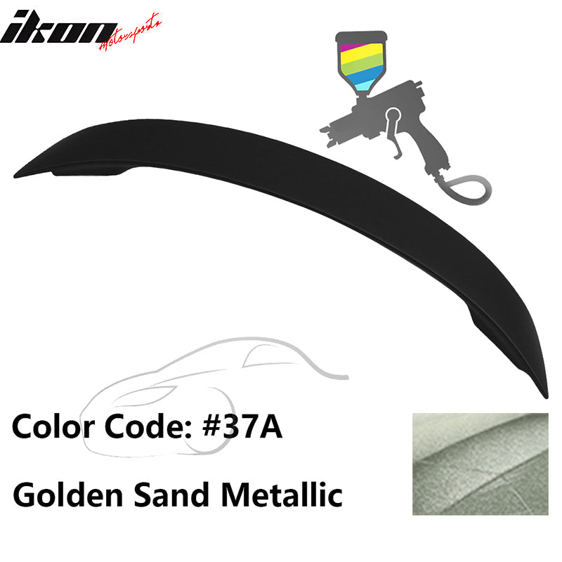 2010-2013 Mazda 3 Sedan OE Style Unpainted Rear Spoiler Wing ABS