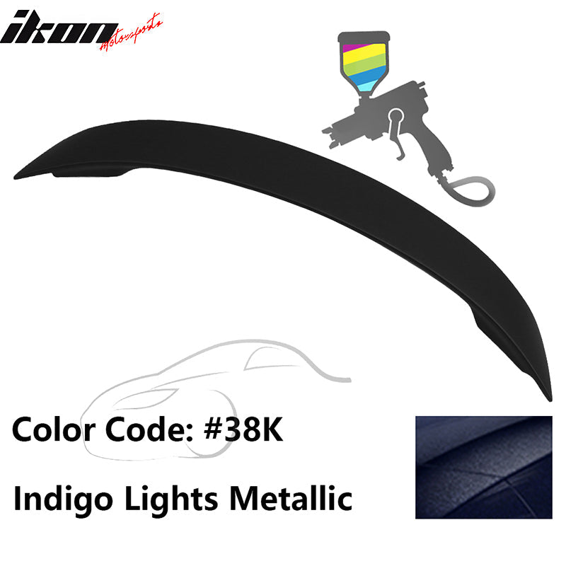 2010-2013 Mazda 3 Sedan OE Style Unpainted Rear Spoiler Wing ABS