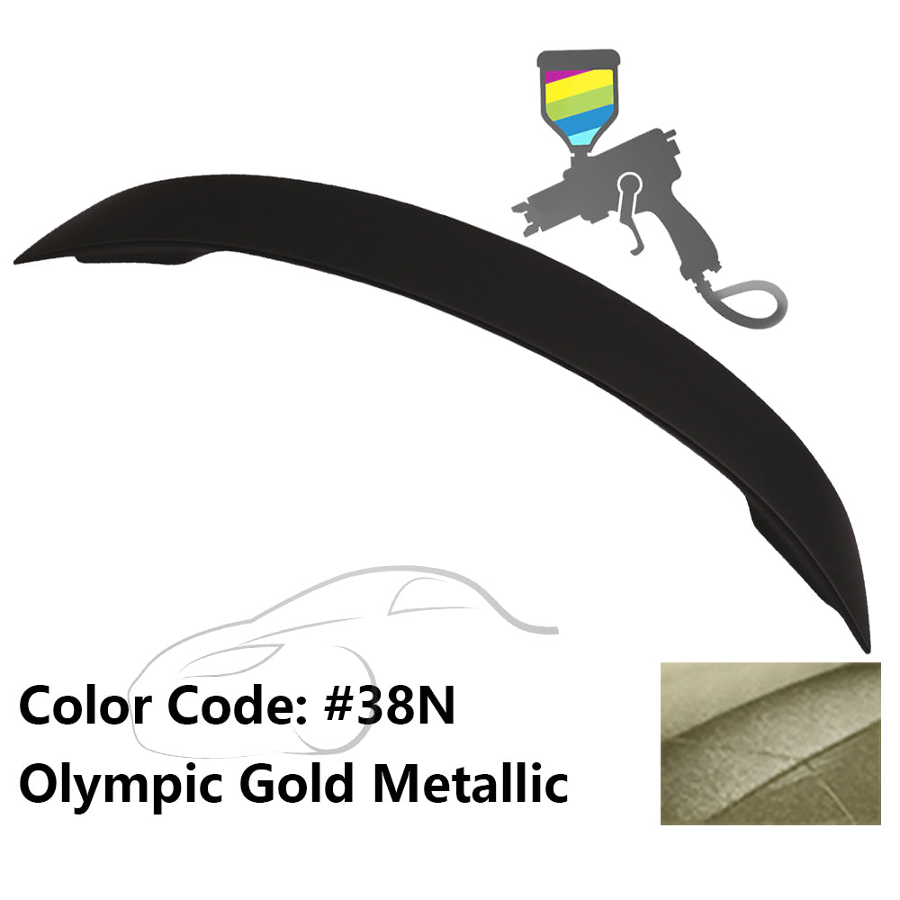 2010-2013 Mazda 3 Sedan OE Style Unpainted Rear Spoiler Wing ABS