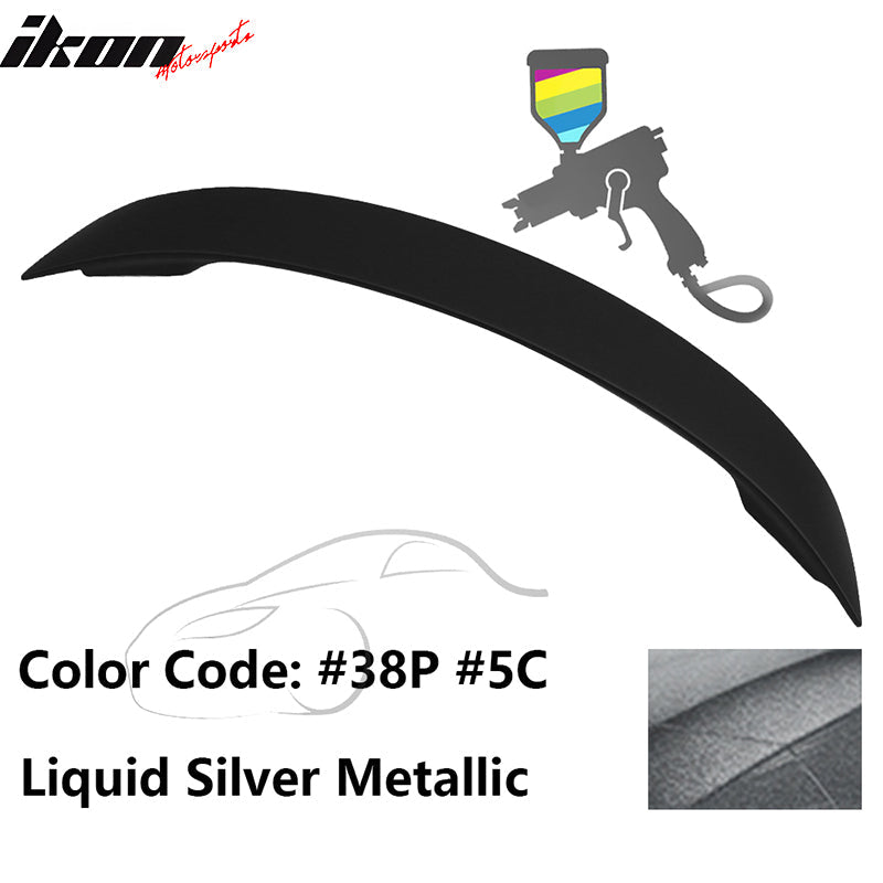 2010-2013 Mazda 3 Sedan OE Style Unpainted Rear Spoiler Wing ABS