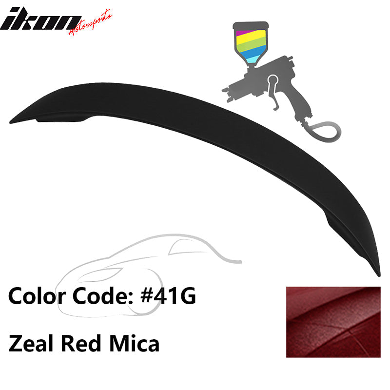 2010-2013 Mazda 3 Sedan OE Style Unpainted Rear Spoiler Wing ABS