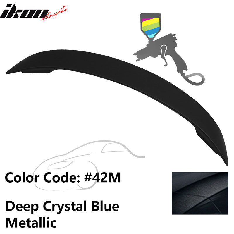 2010-2013 Mazda 3 Sedan OE Style Unpainted Rear Spoiler Wing ABS