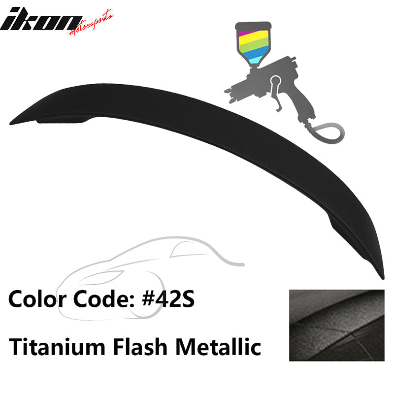 2010-2013 Mazda 3 Sedan OE Style Unpainted Rear Spoiler Wing ABS