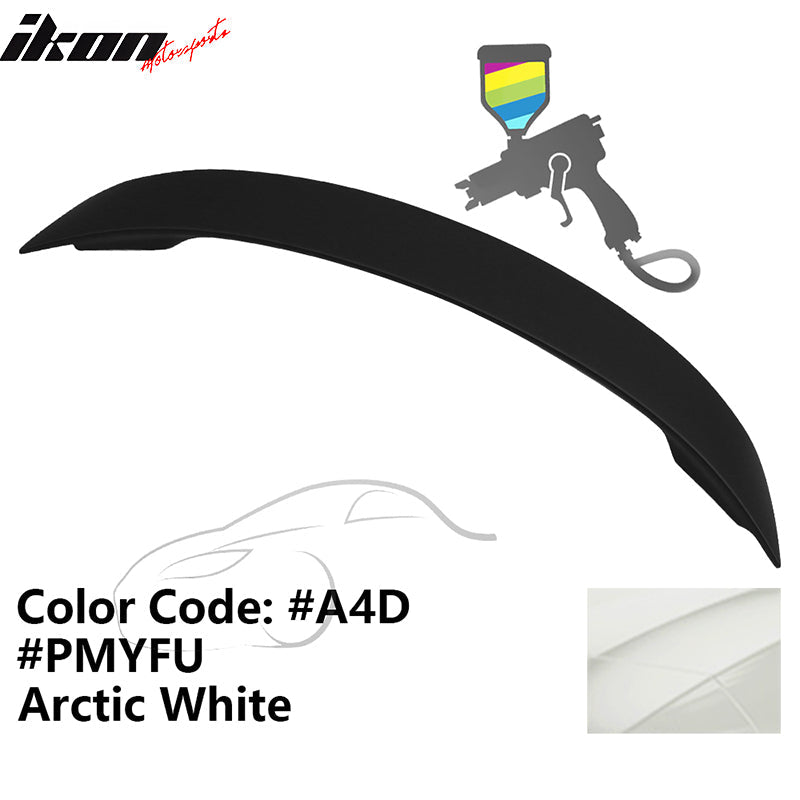 2010-2013 Mazda 3 Sedan OE Style Unpainted Rear Spoiler Wing ABS