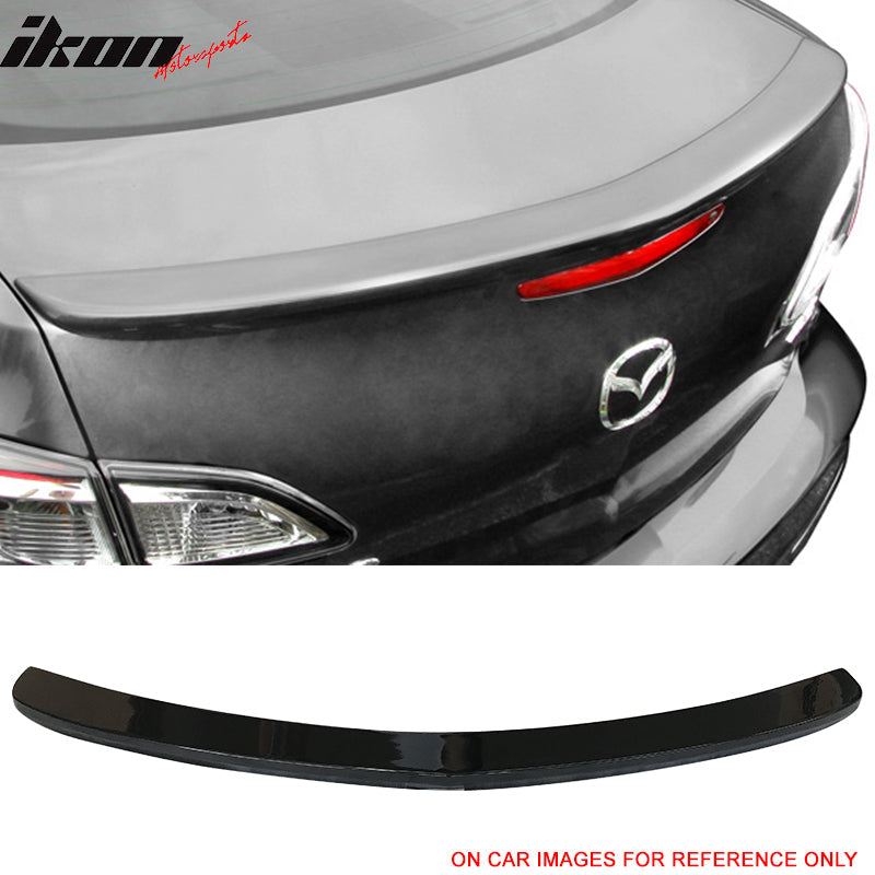 2010-2013 Mazda 3 Sedan Painted Color Trunk Spoiler ABS