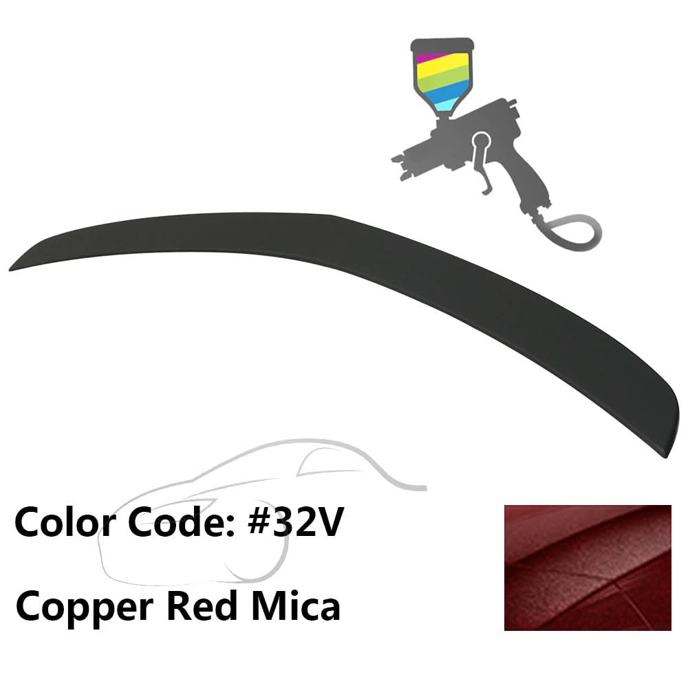 2010-2013 Mazda 3 Sedan Painted Color Trunk Spoiler ABS