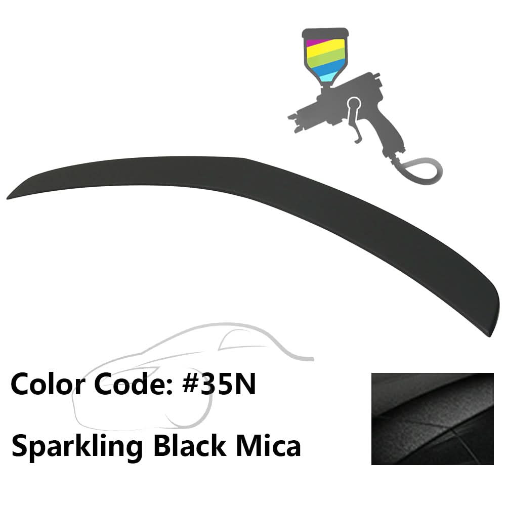 2010-2013 Mazda 3 Sedan Painted Color Trunk Spoiler ABS