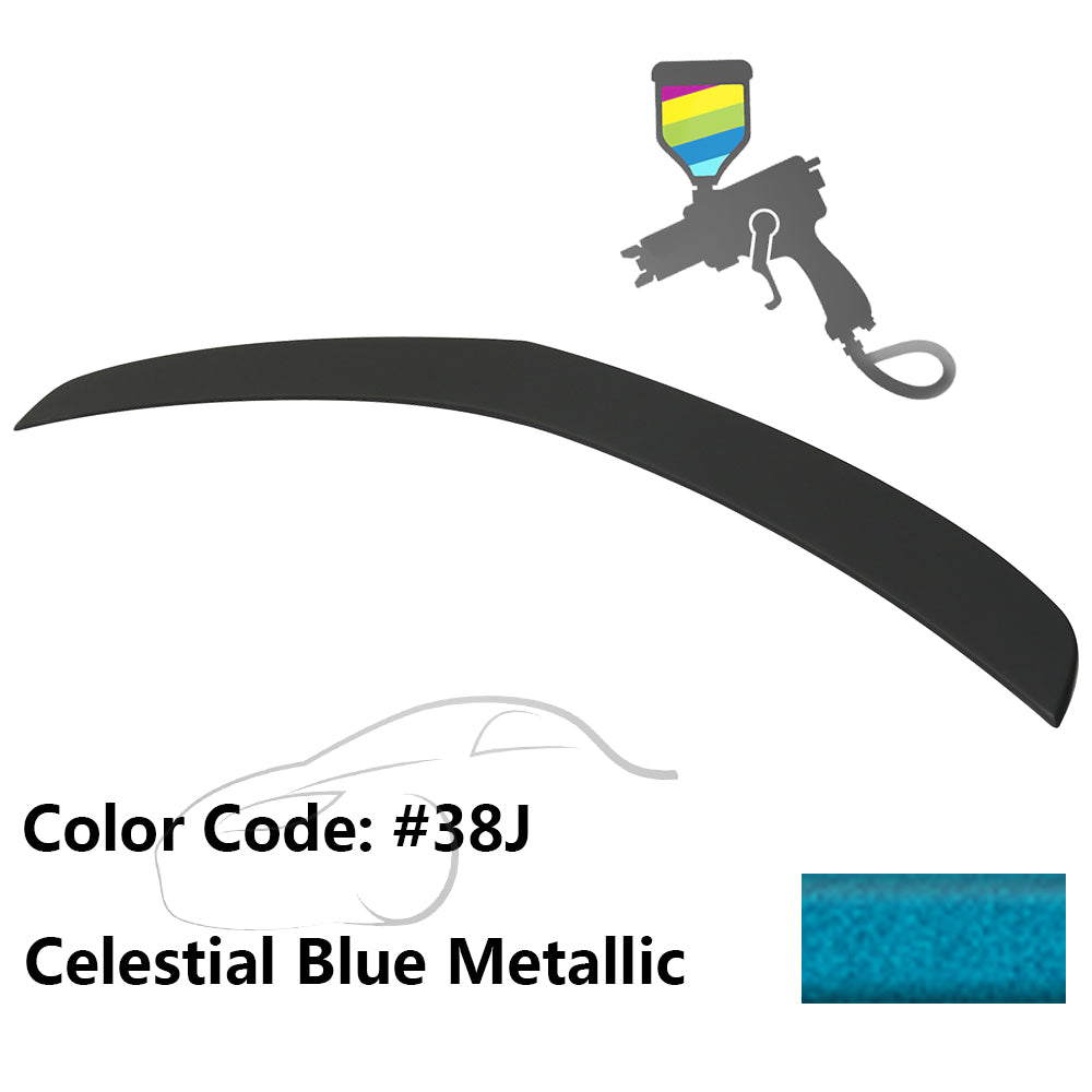 2010-2013 Mazda 3 Sedan Painted Color Trunk Spoiler ABS