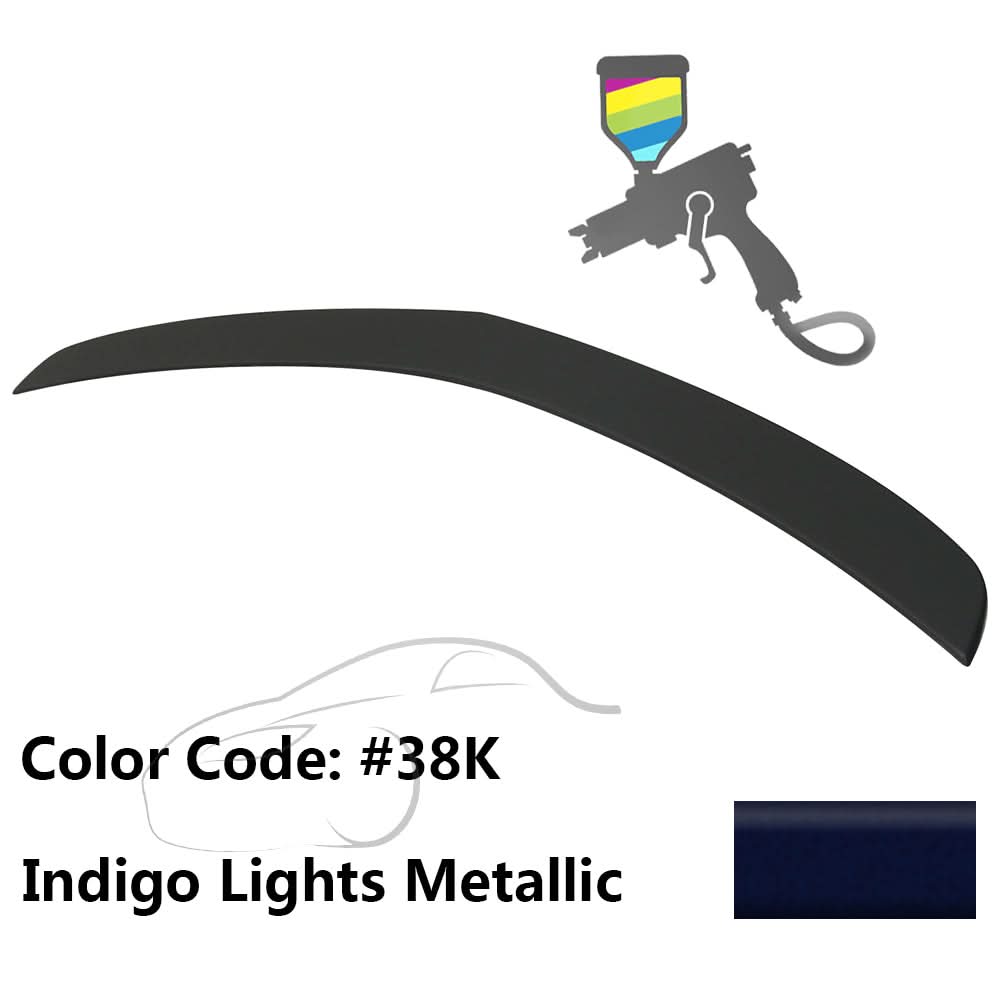 2010-2013 Mazda 3 Sedan Painted Color Trunk Spoiler ABS