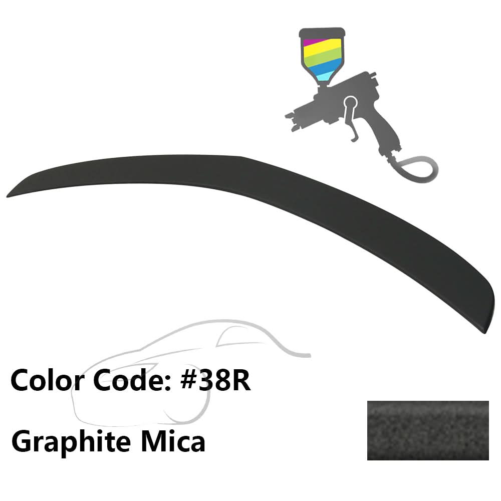 2010-2013 Mazda 3 Sedan Painted Color Trunk Spoiler ABS