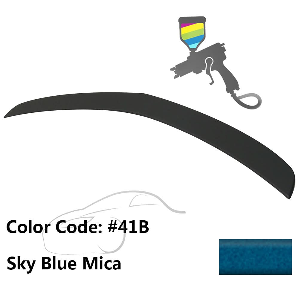 2010-2013 Mazda 3 Sedan Painted Color Trunk Spoiler ABS