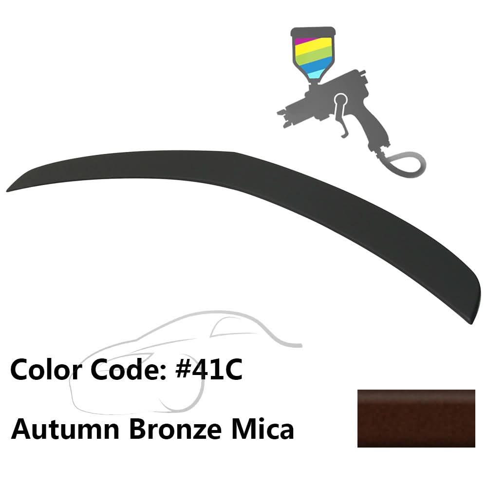 2010-2013 Mazda 3 Sedan Painted Color Trunk Spoiler ABS