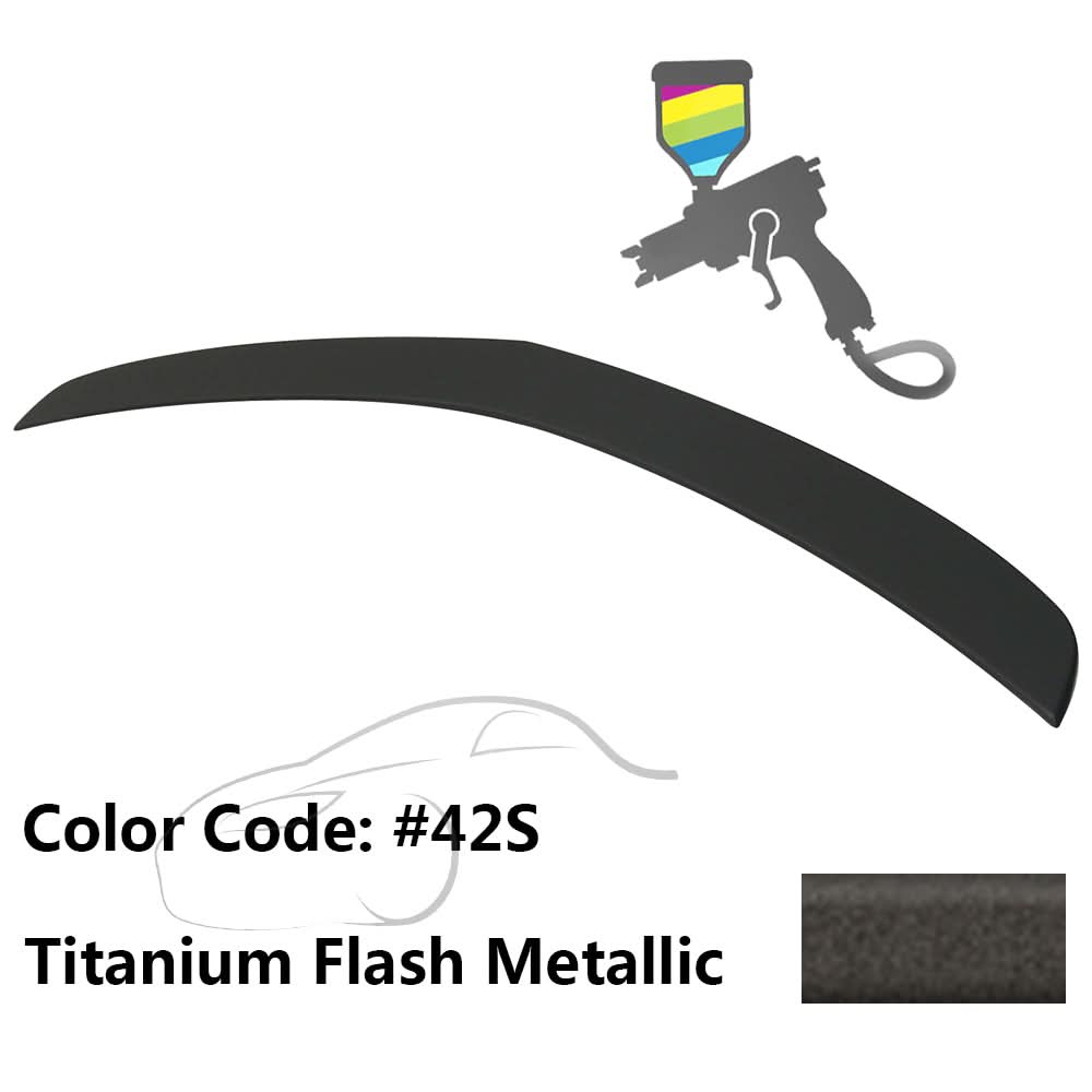 2010-2013 Mazda 3 Sedan Painted Color Trunk Spoiler ABS