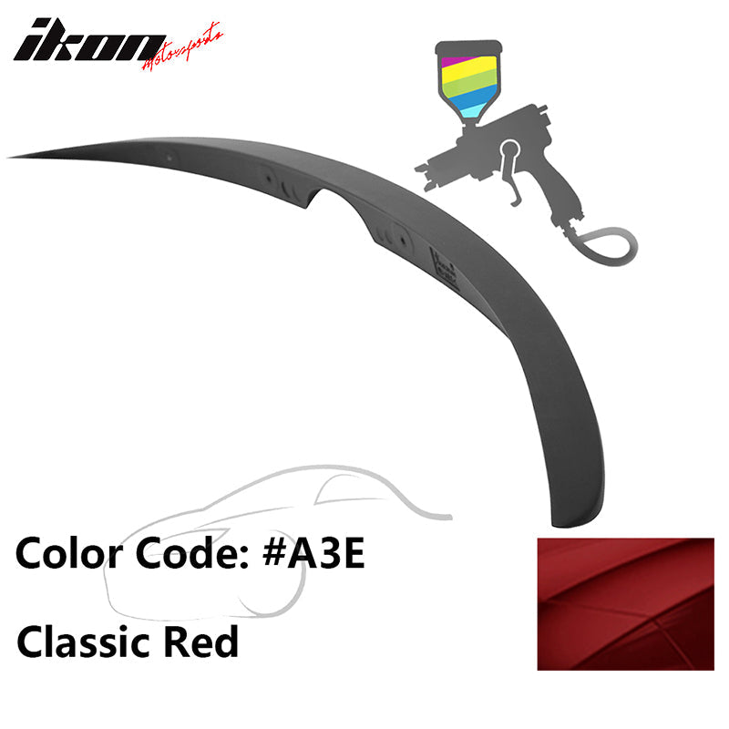2014-2021 Mazda 6 Sedan Flush mount Painted Trunk Spoiler ABS
