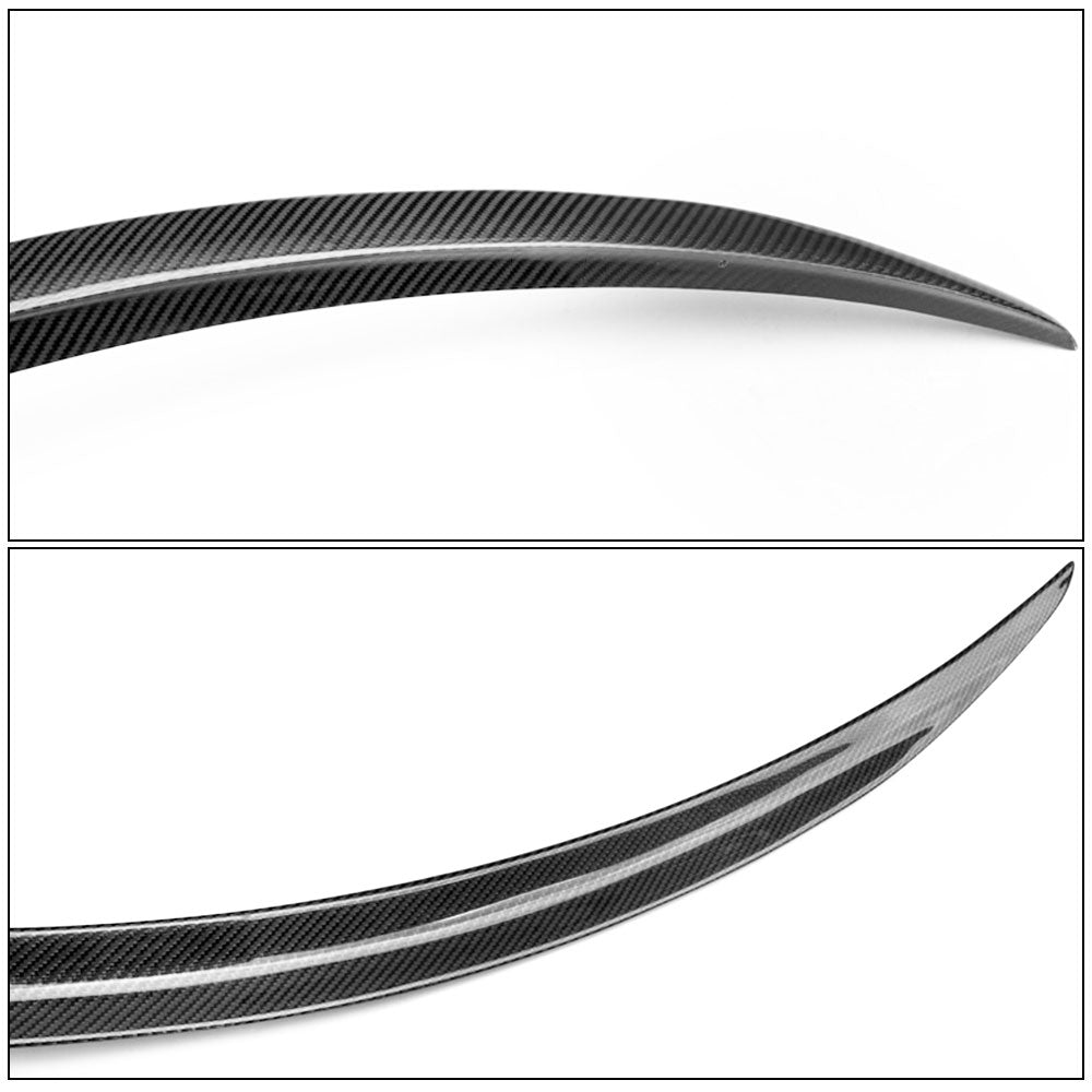 2017-2022 Benz W205 C Class Coupe C63 Style Trunk Spoiler Carbon Fiber