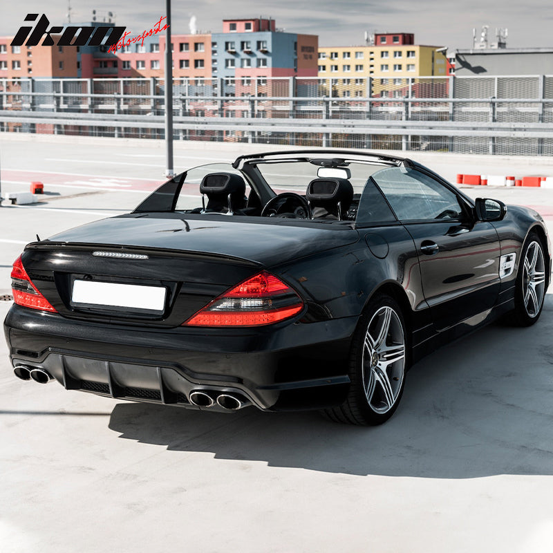 2003-2011 Benz R230 SL-Class Unpainted AMG Style Rear Spoiler Wing ABS