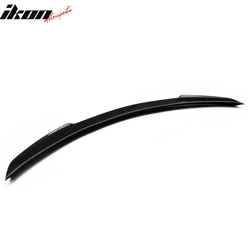 2013-2018 Benz W117 CLA Class FD Red Clear Rear Spoiler Carbon Fiber