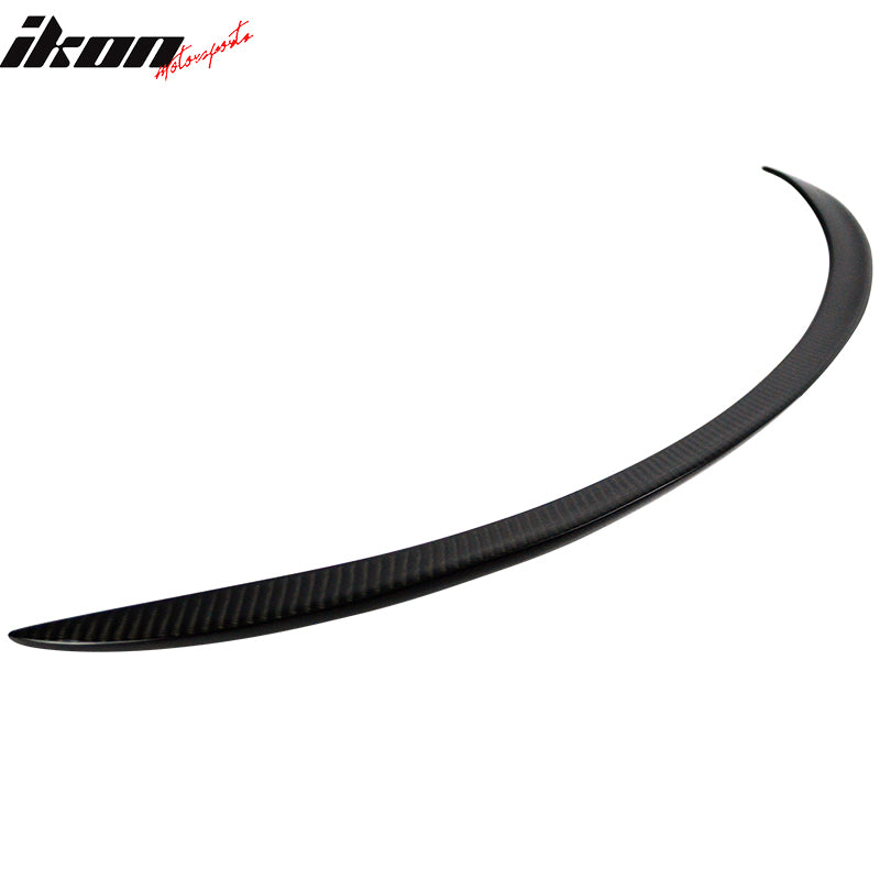 13-19 Benz W117 C117 CLA-Class M3 Style Rear Spoiler Wing Carbon Fiber