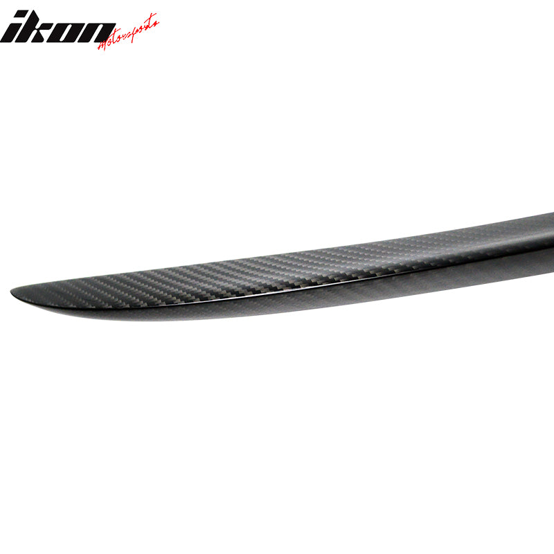 13-19 Benz W117 C117 CLA-Class M3 Style Rear Spoiler Wing Carbon Fiber