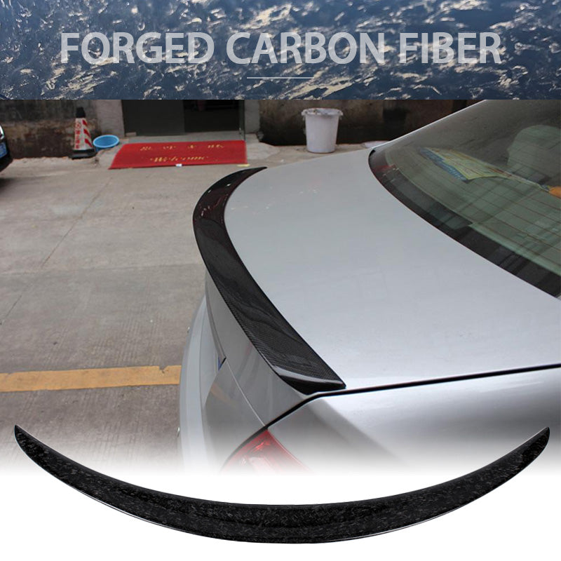 2008-2014 Benz C Class W204 AMG Forged Trunk Spoiler Wing Carbon Fiber