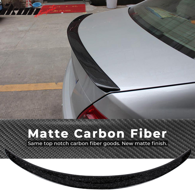 2008-2014 Benz C Class W204 AMG Forged Trunk Spoiler Wing Carbon Fiber