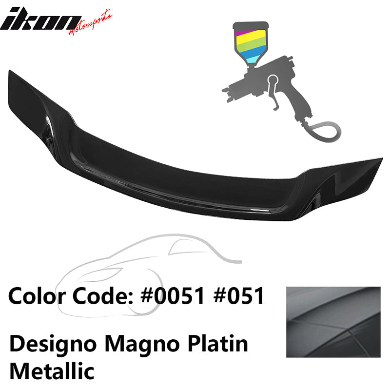 2008-2014 Benz W204 C-Class 4Dr R Style Trunk Spoiler A