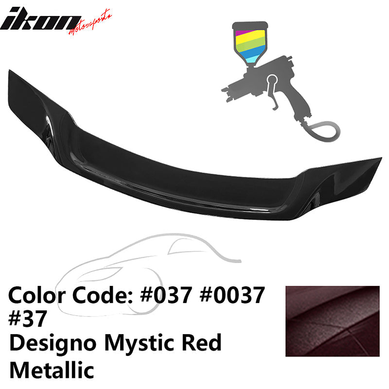 2008-2014 Benz W204 C-Class 4Dr R Style Trunk Spoiler A