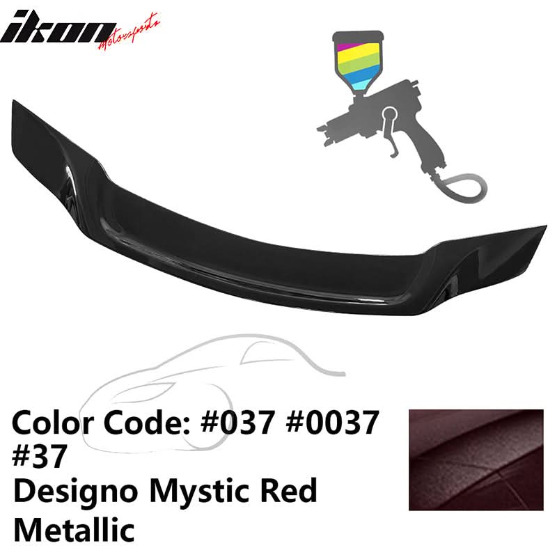 2008-2014 Benz W204 C-Class 4Dr R Style Trunk Spoiler A