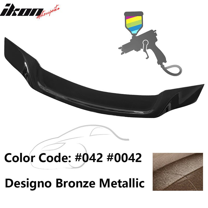 2008-2014 Benz W204 C-Class 4Dr R Style Trunk Spoiler A