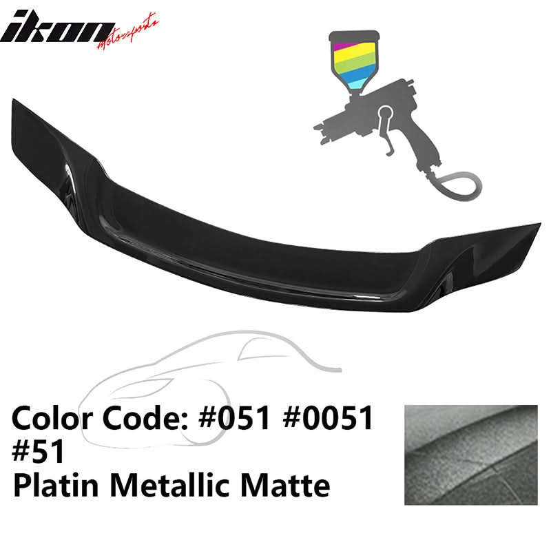 2008-2014 Benz W204 C-Class 4Dr R Style Trunk Spoiler A