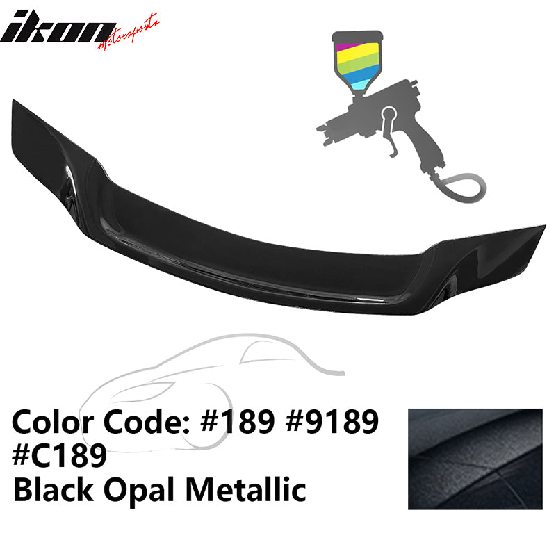 2008-2014 Benz W204 C-Class 4Dr R Style Trunk Spoiler A