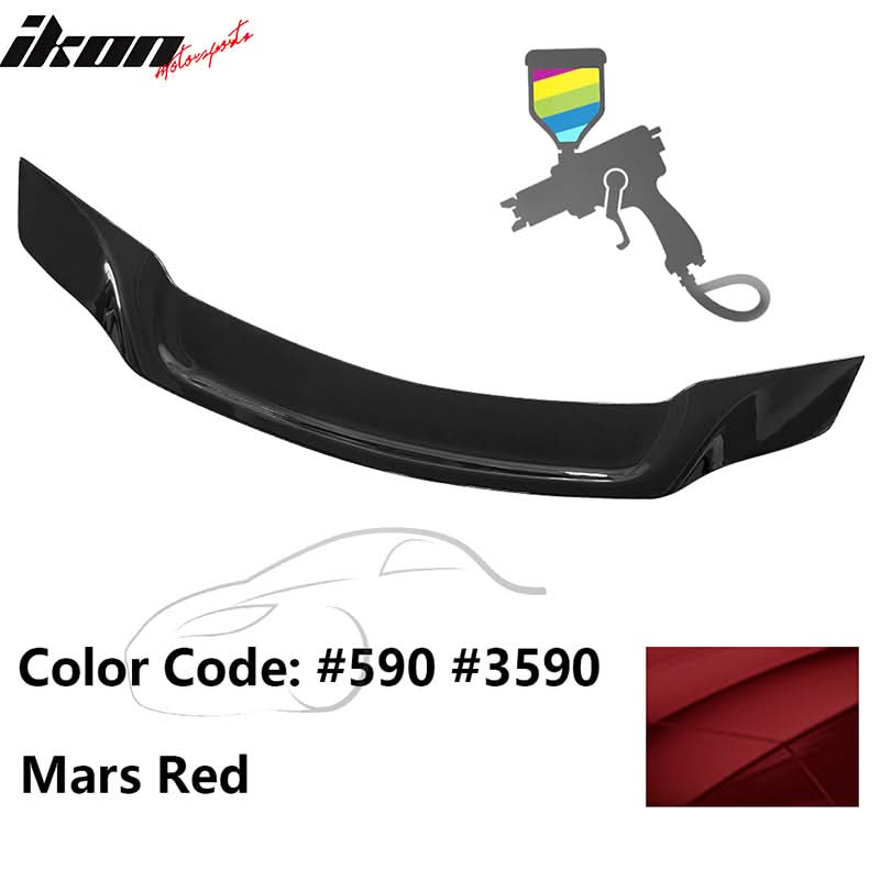 2008-2014 Benz W204 C-Class 4Dr R Style Trunk Spoiler A