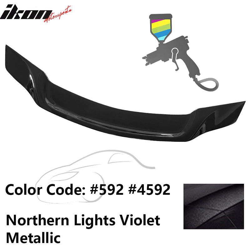 2008-2014 Benz W204 C-Class 4Dr R Style Trunk Spoiler A