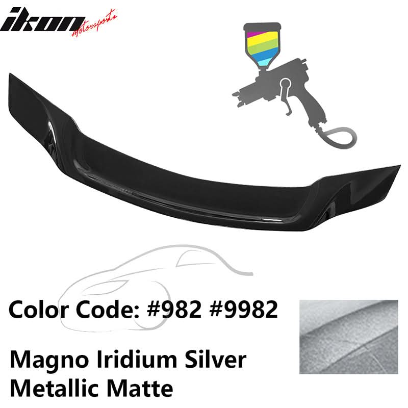 2008-2014 Benz W204 C-Class 4Dr R Style Trunk Spoiler A