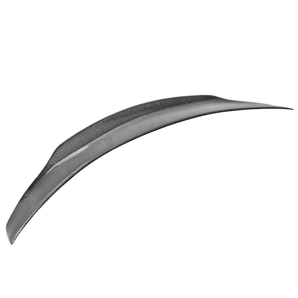 2015-2021 Benz W205 C Class 4dr PSM Style Trunk Spoiler Carbon Fiber