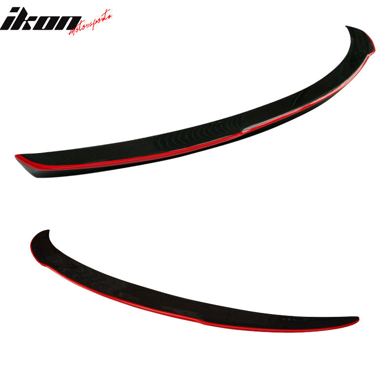 2015-2021 Mercedes-Benz C Class W205 Sedan Trunk Spoiler Red Line MCF