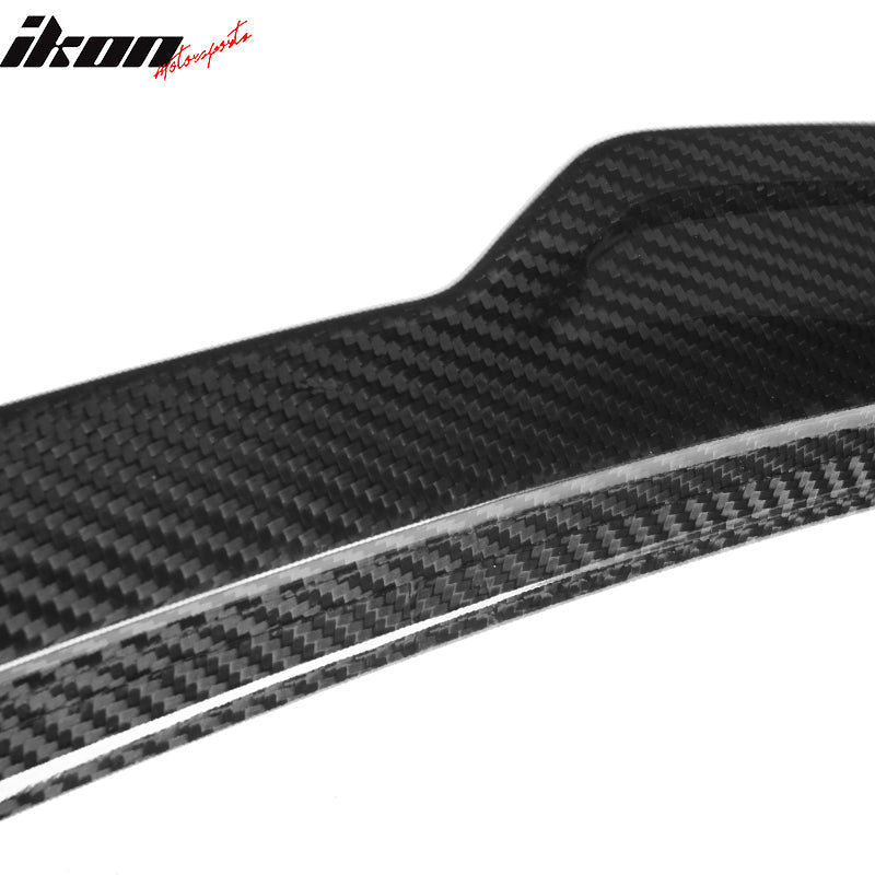 2022-2023 Benz W206 C-Class 4DR X Rear Spoiler Wing Dry Carbon Fiber