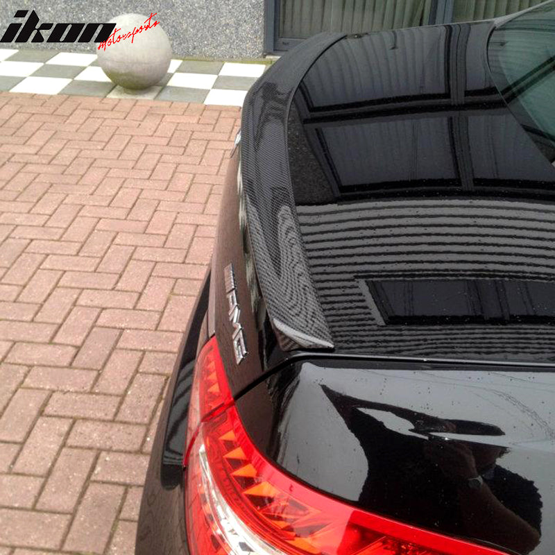 2010-2016 Mercedes-Benz W212 Sedan E-Class Trunk Spoiler Carbon Fiber