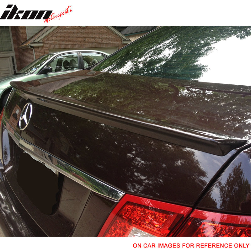 2010-2016 Benz W212 Matte Black A Style Rear Spoiler Wing