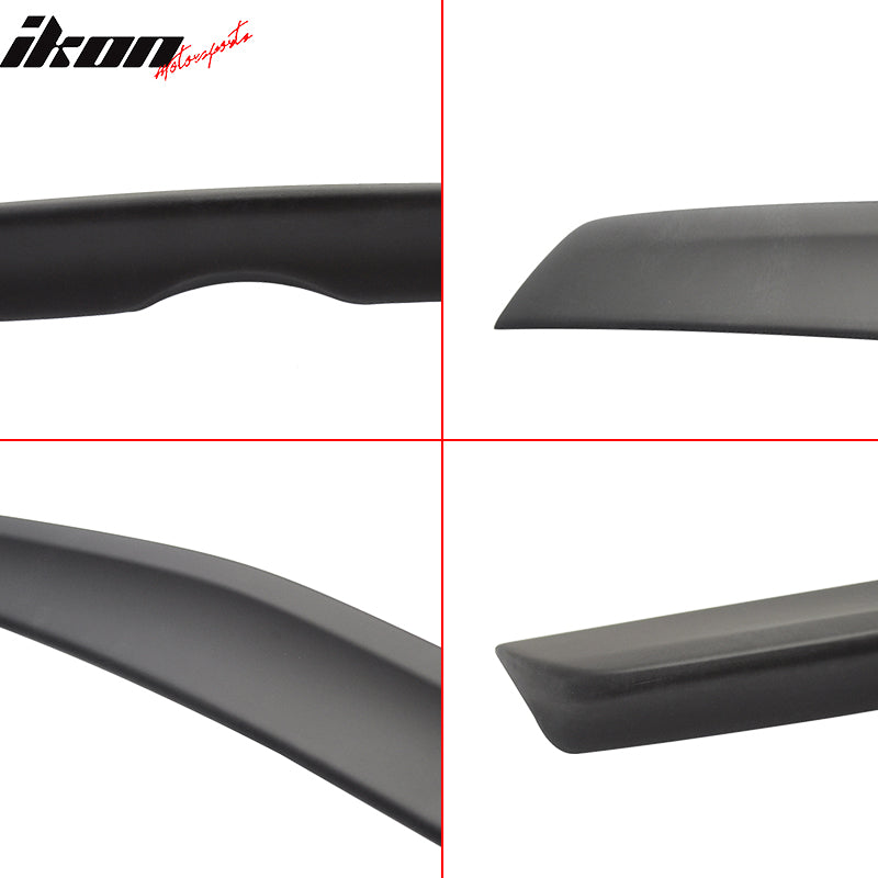 2010-2016 Benz W212 Matte Black A Style Rear Spoiler Wing