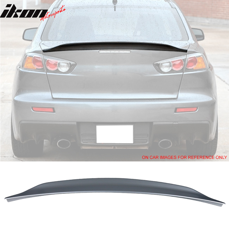 2008-2017 Mitsubishi Lancer EVO X 10 RS Rear Trunk Spoiler ABS