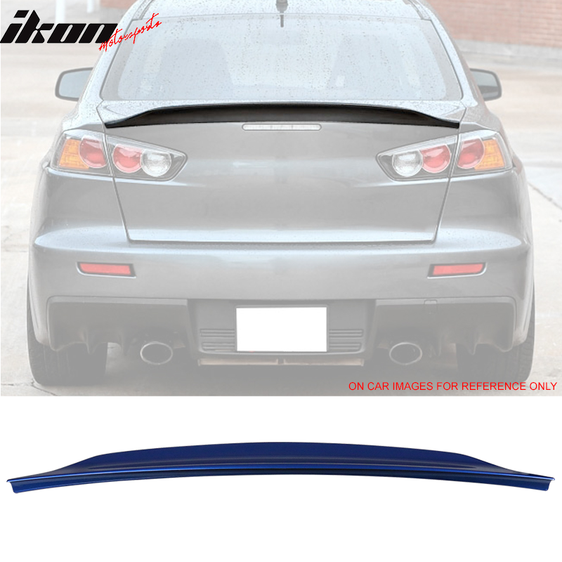 2008-2017 Mitsubishi Lancer EVO X 10 RS Rear Trunk Spoiler ABS