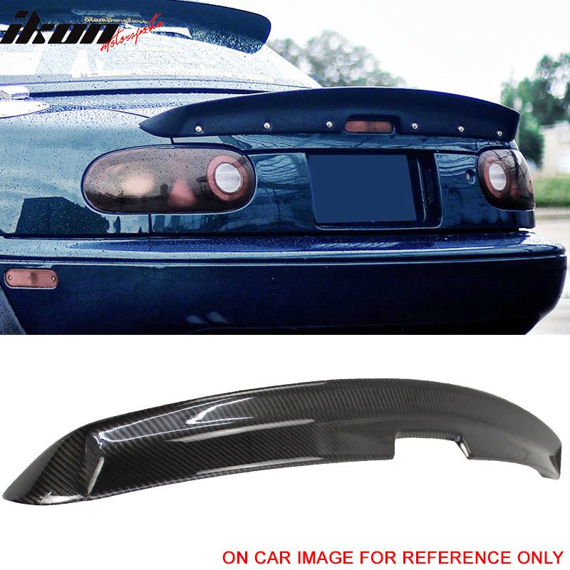 1990-1997 Mazda Miata MX5 MK1 KG Trunk Spoiler Wing Carbon Fiber