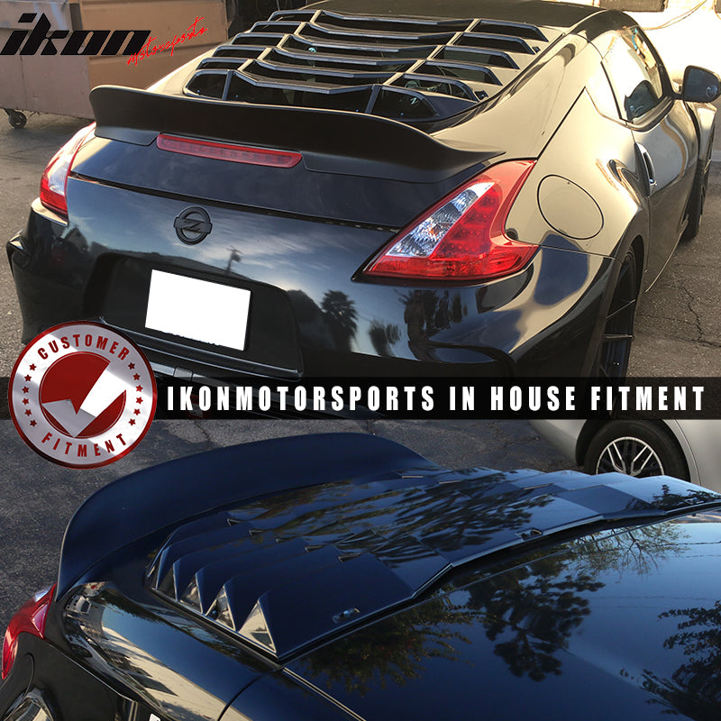 2009-2021 Nissan 370Z Coupe Ikon Style Trunk Spoiler Wing Painted PP