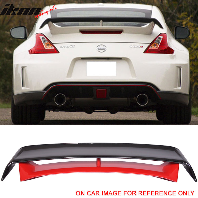 2009-2021 Nissan 370Z Coupe Rear Trunk Spoiler Ducktail Wing Lip ABS