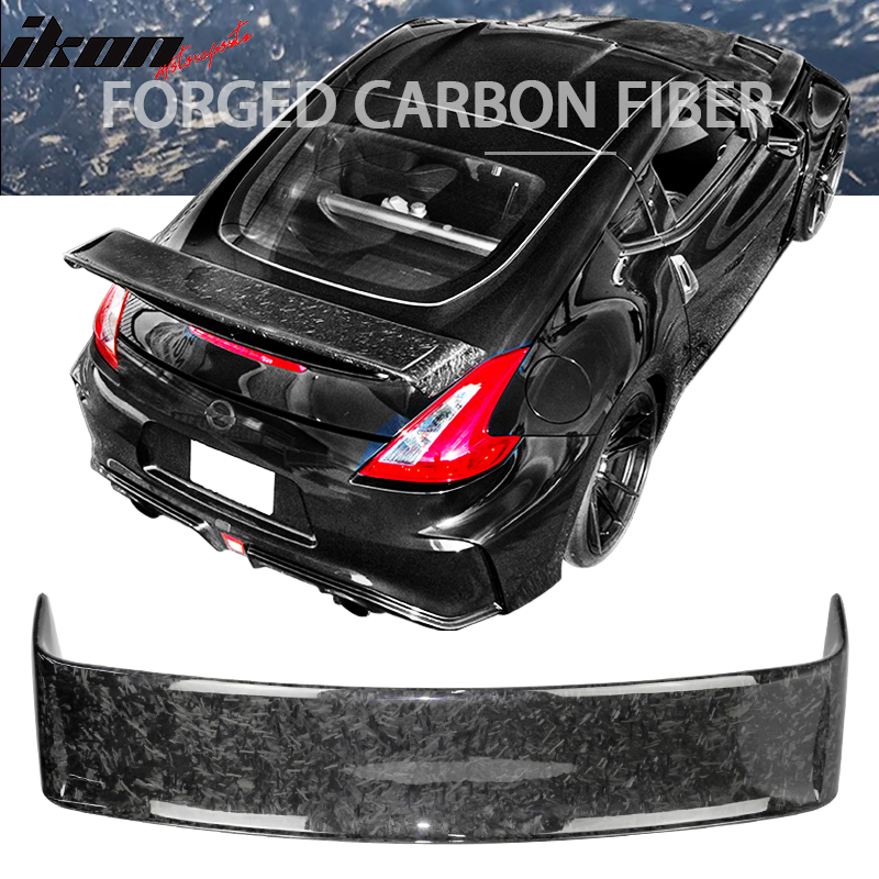 2009-2021 Nissan 370Z Coupe Rear Trunk Spoiler Ducktail Wing Lip ABS